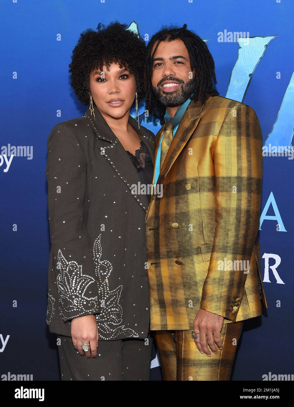 Hollywood, CA on December 12, 2022. Emmy Raver-Lampman and Daveed Diggs ...