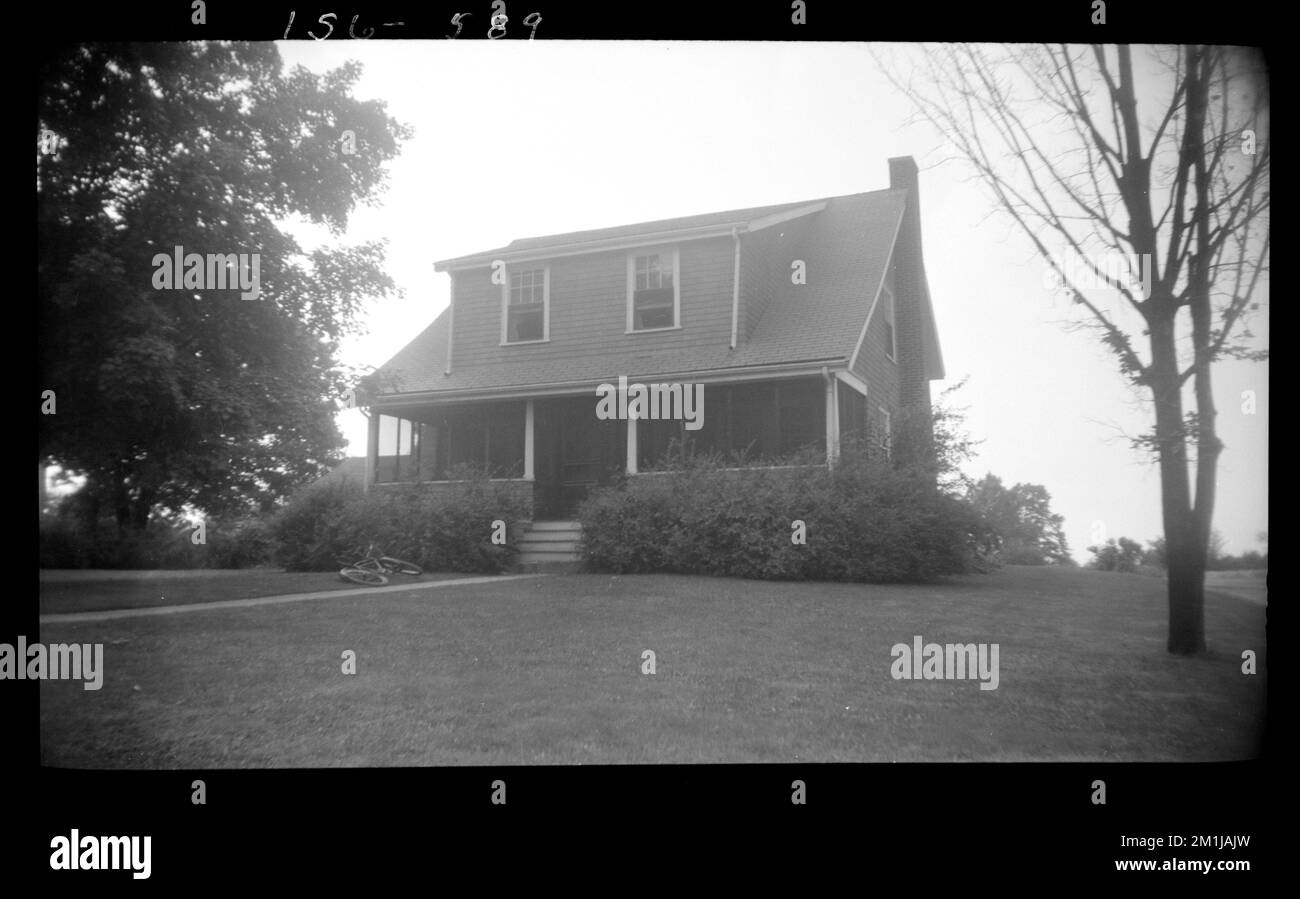 589 Highland Ave , Houses. Needham Building Collection Stock Photo Alamy