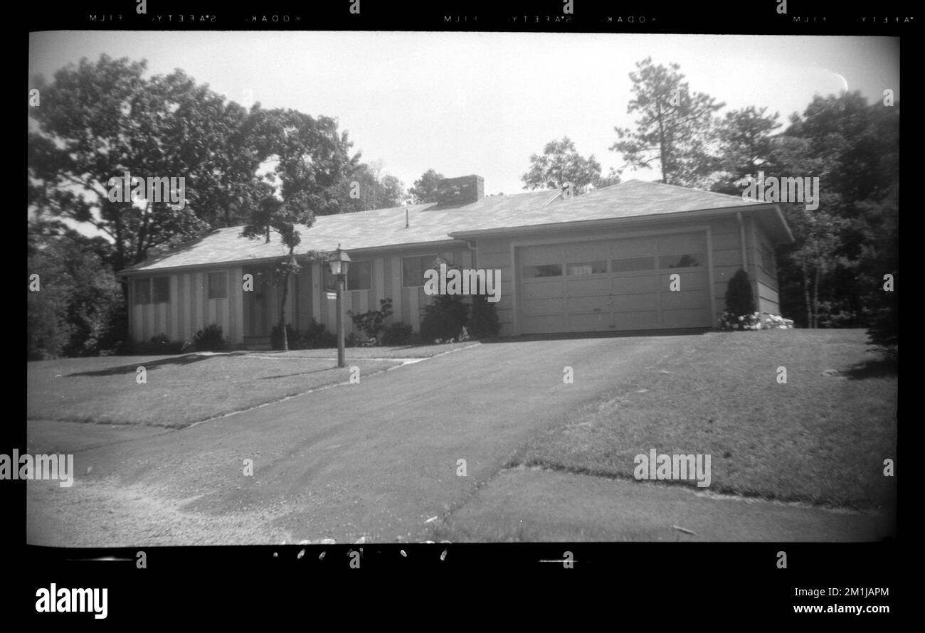 59 Livingston Circle , Houses. Needham Building Collection Stock Photo