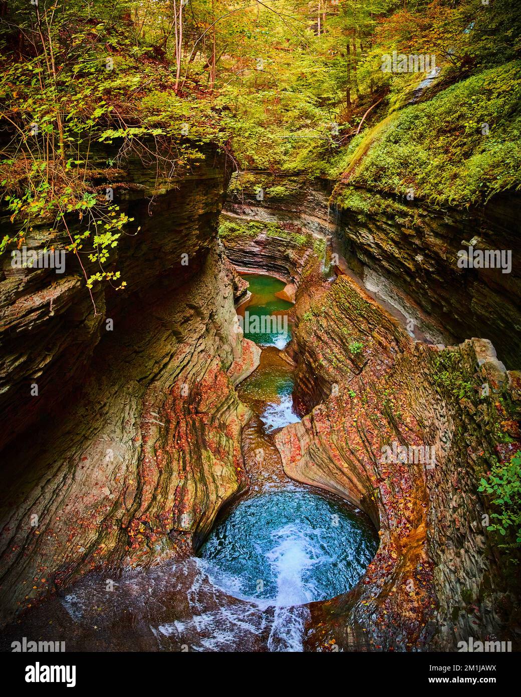 Stunning fall in Upstate New York Stock Photo Alamy