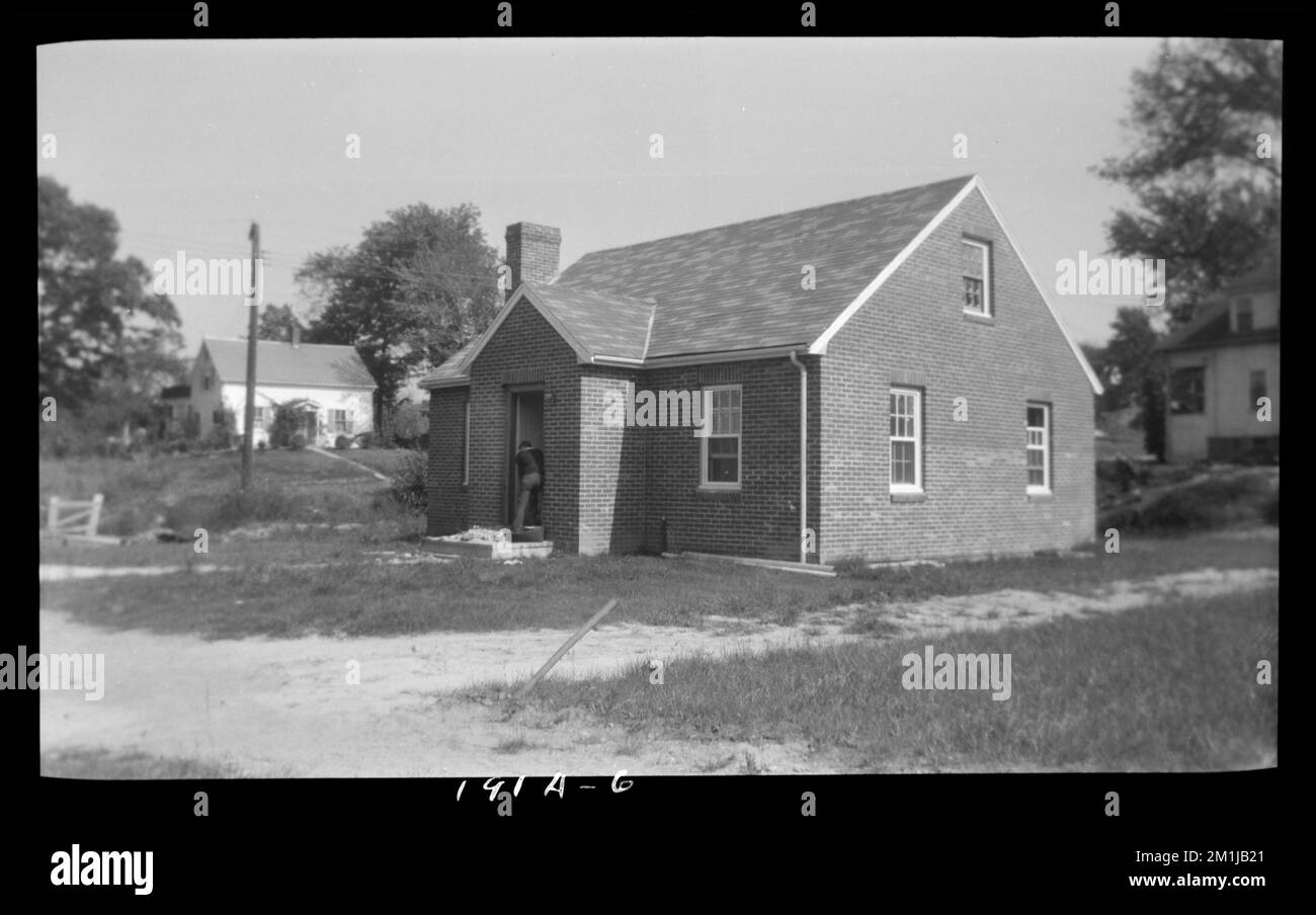 6 Leonard St , Houses. Needham Building Collection Stock Photo Alamy