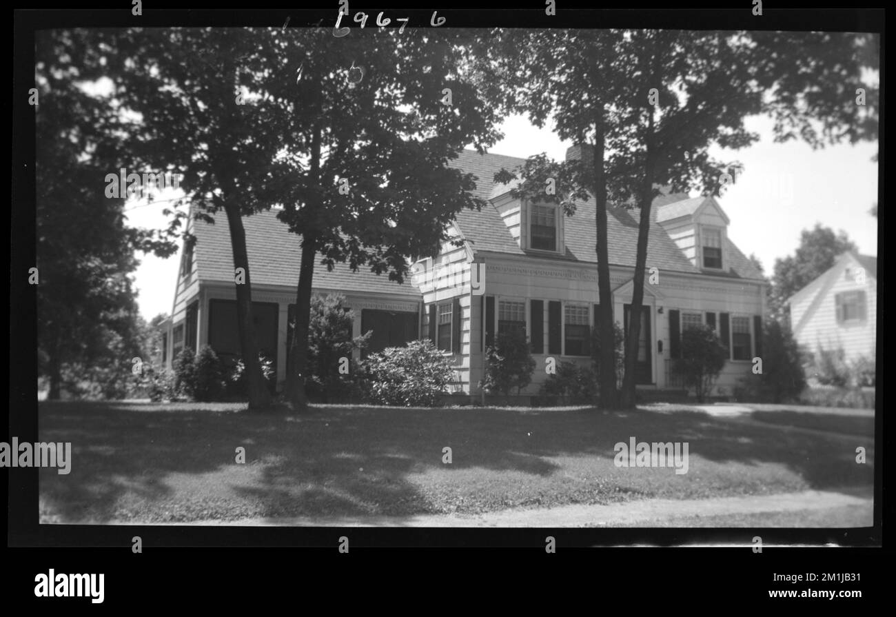 6 Lindbergh Ave , Houses. Needham Building Collection Stock Photo Alamy