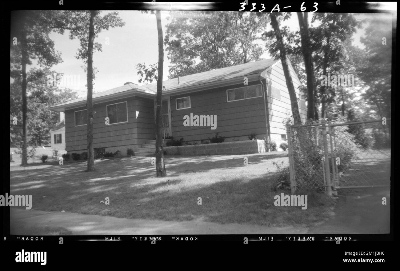 63 Woodledge Road , Houses. Needham Building Collection Stock Photo Alamy