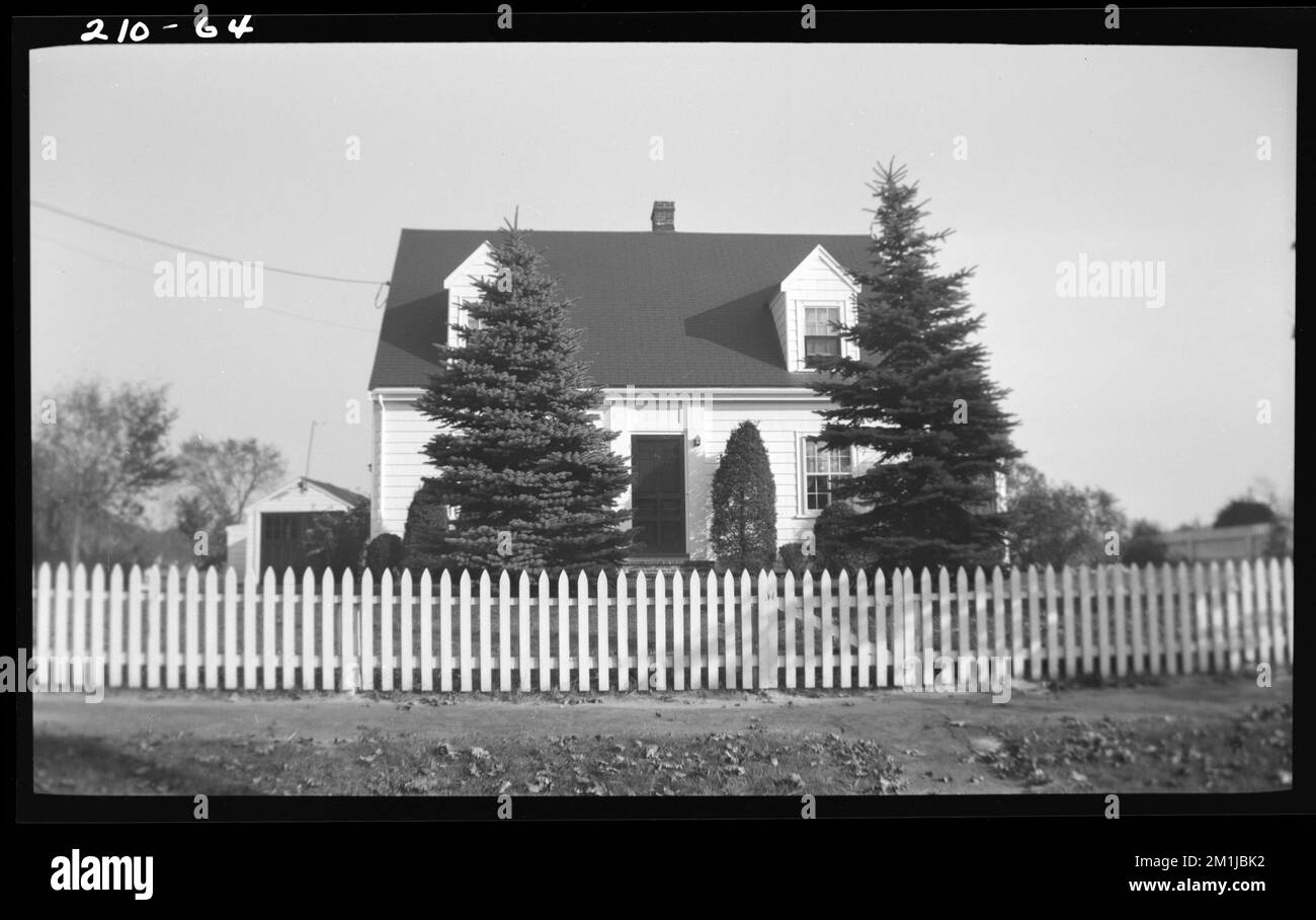 64 Mayflower Rd , Houses. Needham Building Collection Stock Photo Alamy