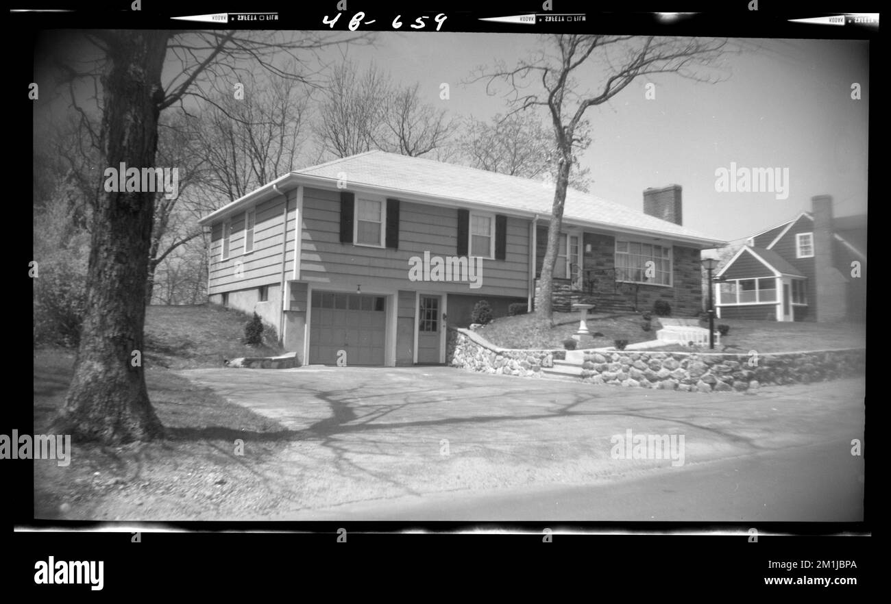 659 Central Ave , Houses. Needham Building Collection Stock Photo Alamy