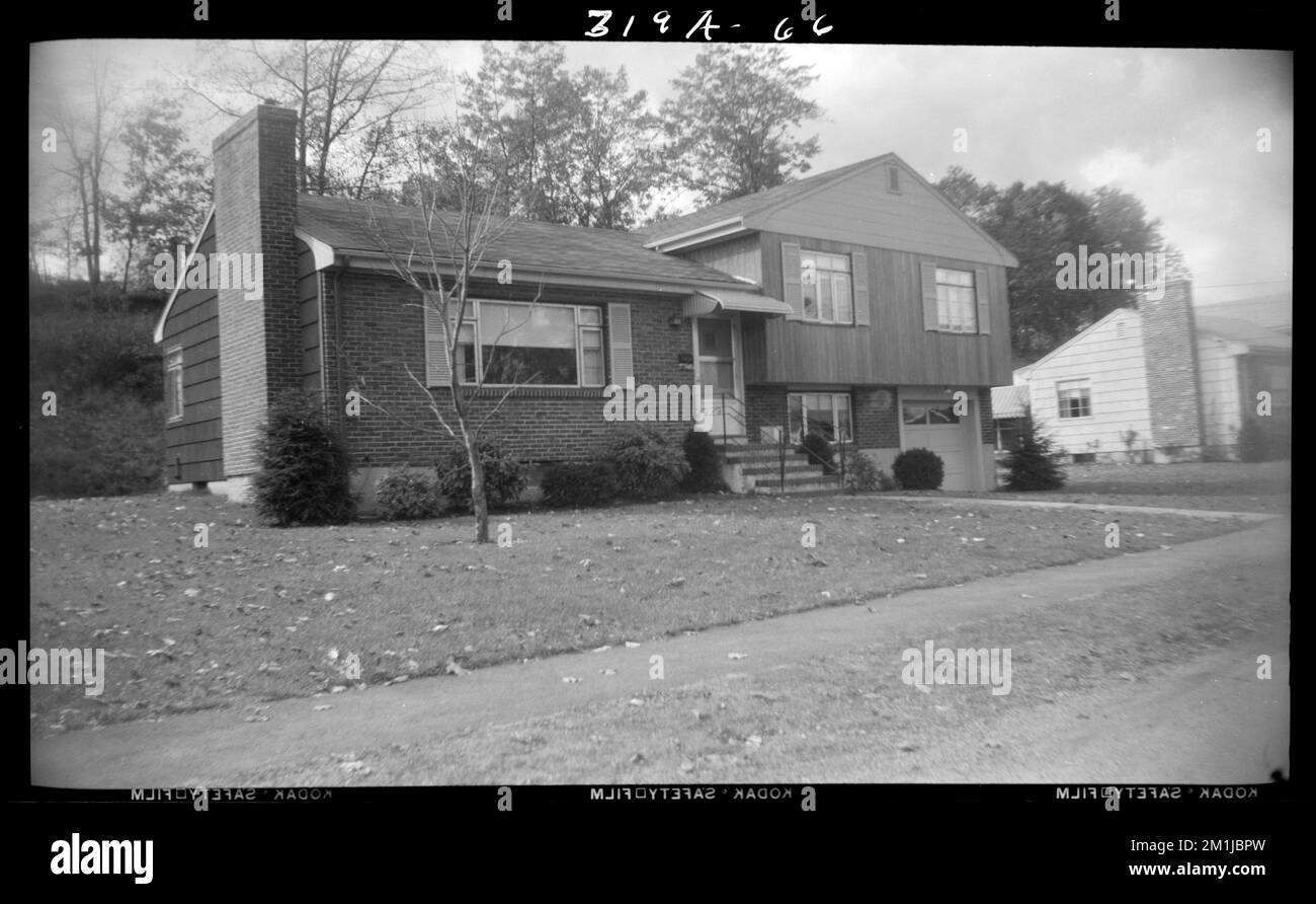 66 Wayne Road , Houses. Needham Building Collection Stock Photo Alamy