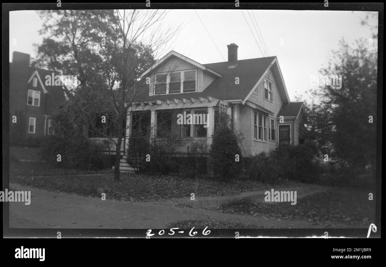 66 Marked Tree Rd , Houses. Needham Building Collection Stock Photo Alamy