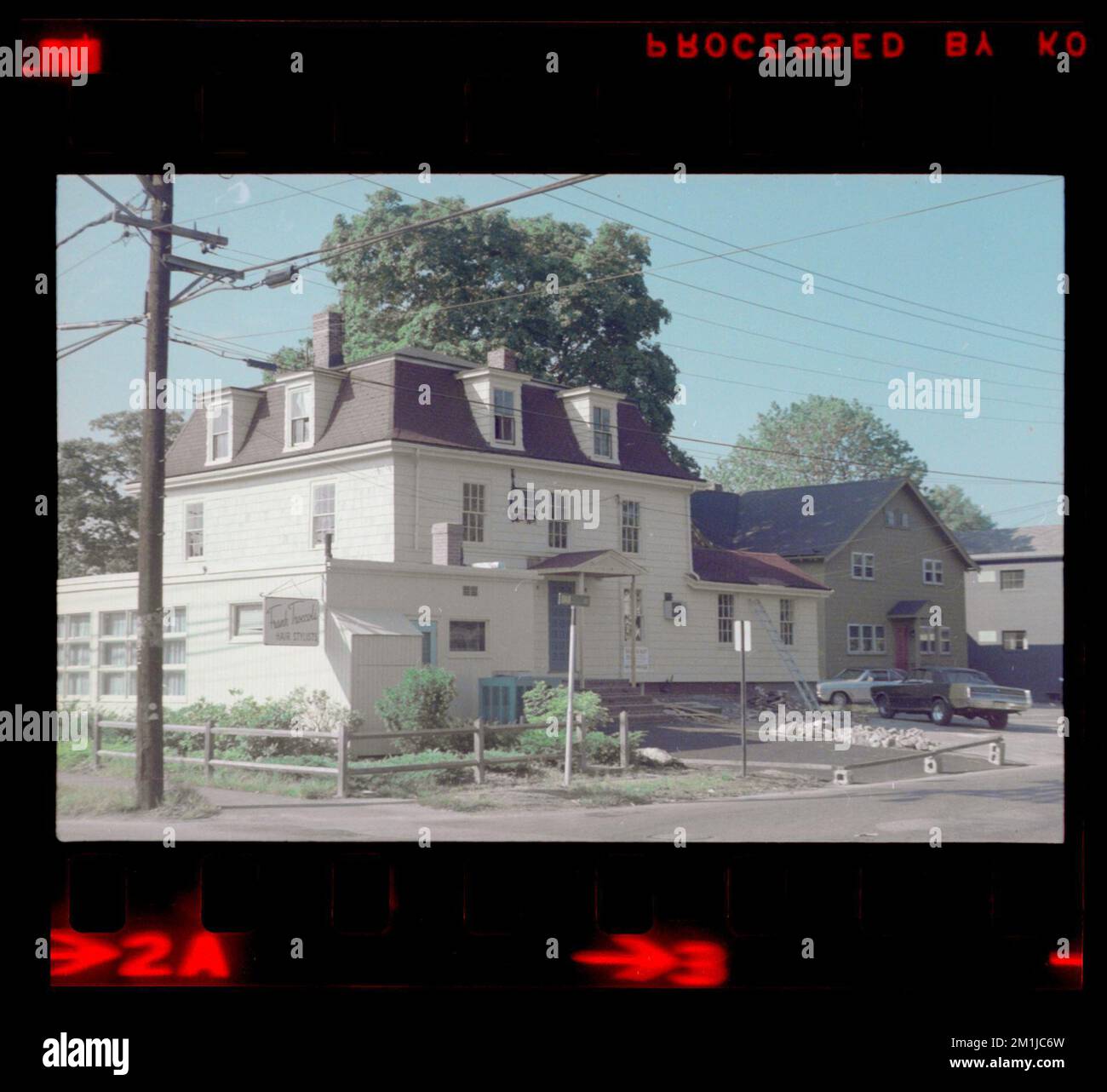 7 Freeman Place , Houses. Needham Building Collection Stock Photo Alamy