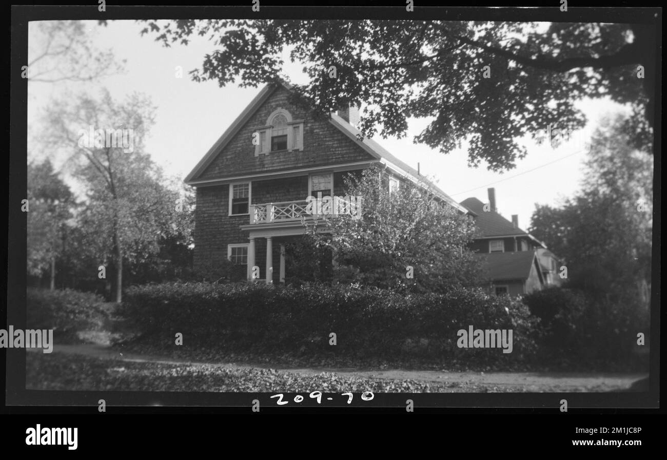 70 May St , Houses. Needham Building Collection Stock Photo Alamy