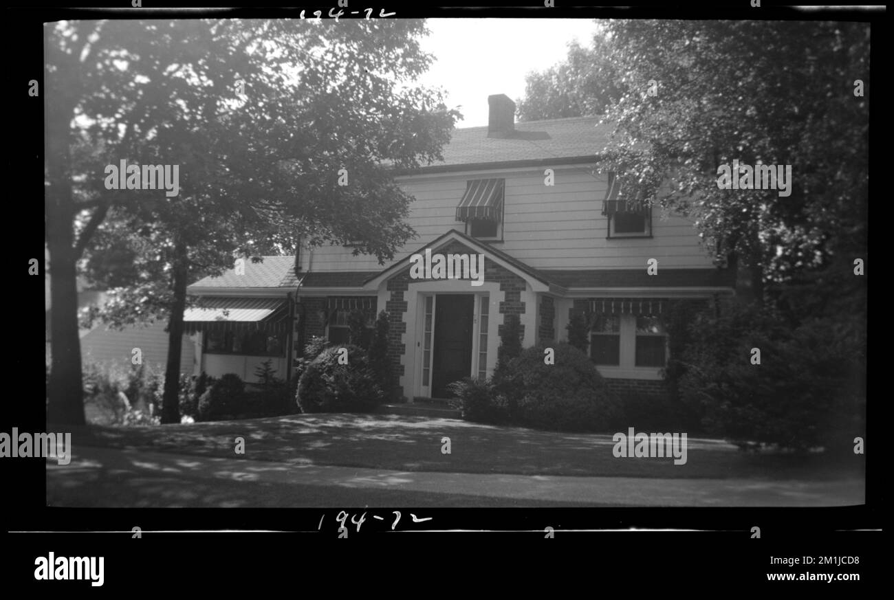 72 Lexington Ave , Houses. Needham Building Collection Stock Photo Alamy