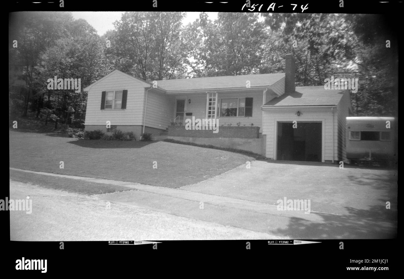 74 Helen Road , Houses. Needham Building Collection Stock Photo Alamy