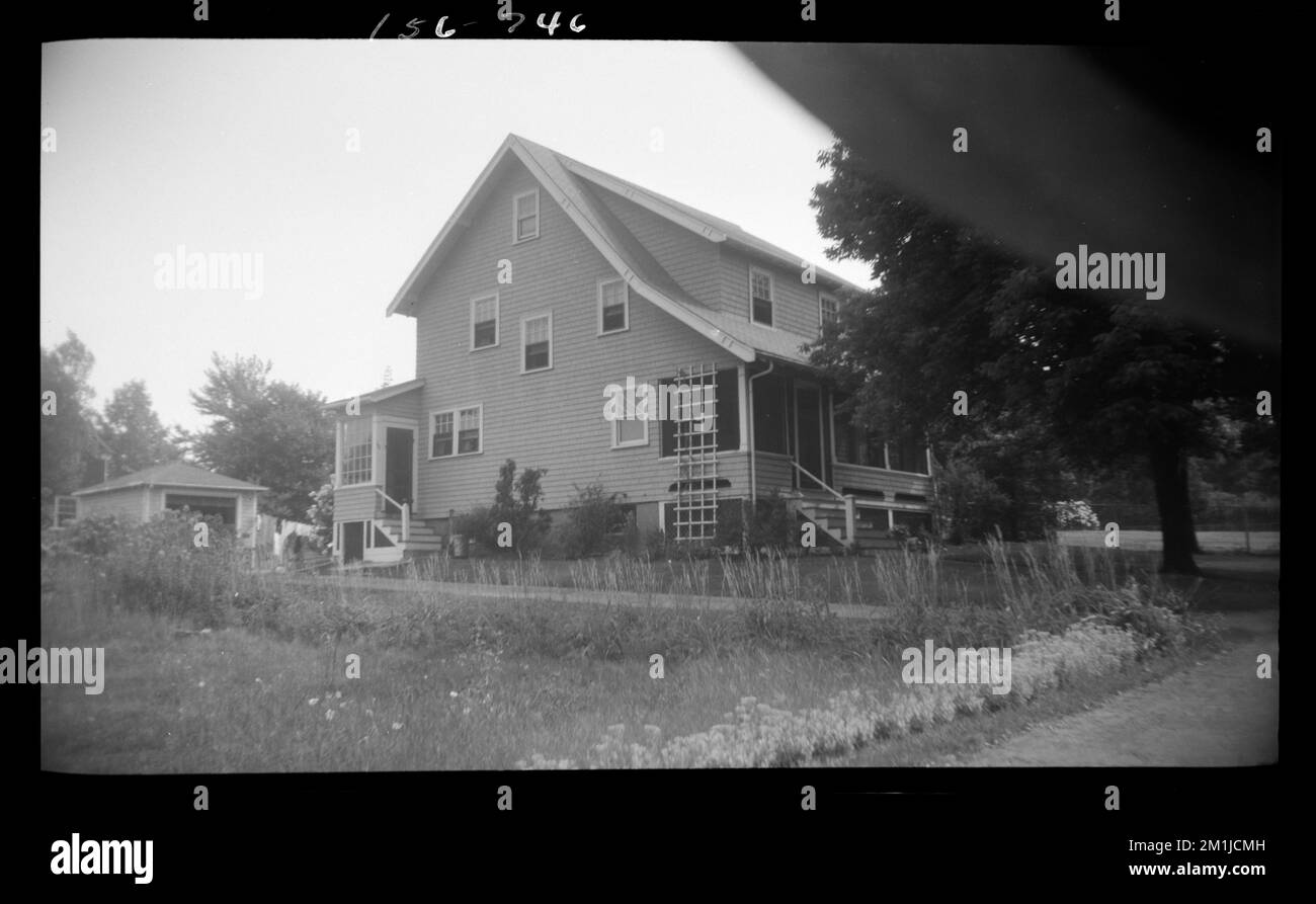 746 Highland Ave , Houses. Needham Building Collection Stock Photo Alamy