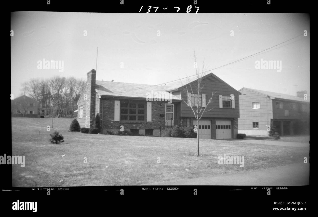 787 Greendale Ave , Houses. Needham Building Collection Stock Photo Alamy