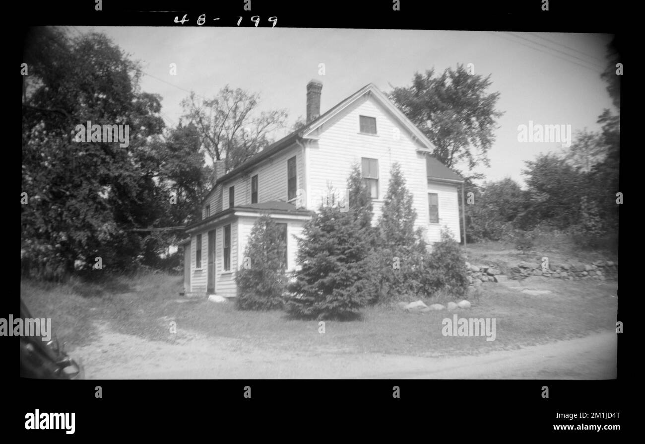 799 Central Ave , Houses. Needham Building Collection Stock Photo Alamy