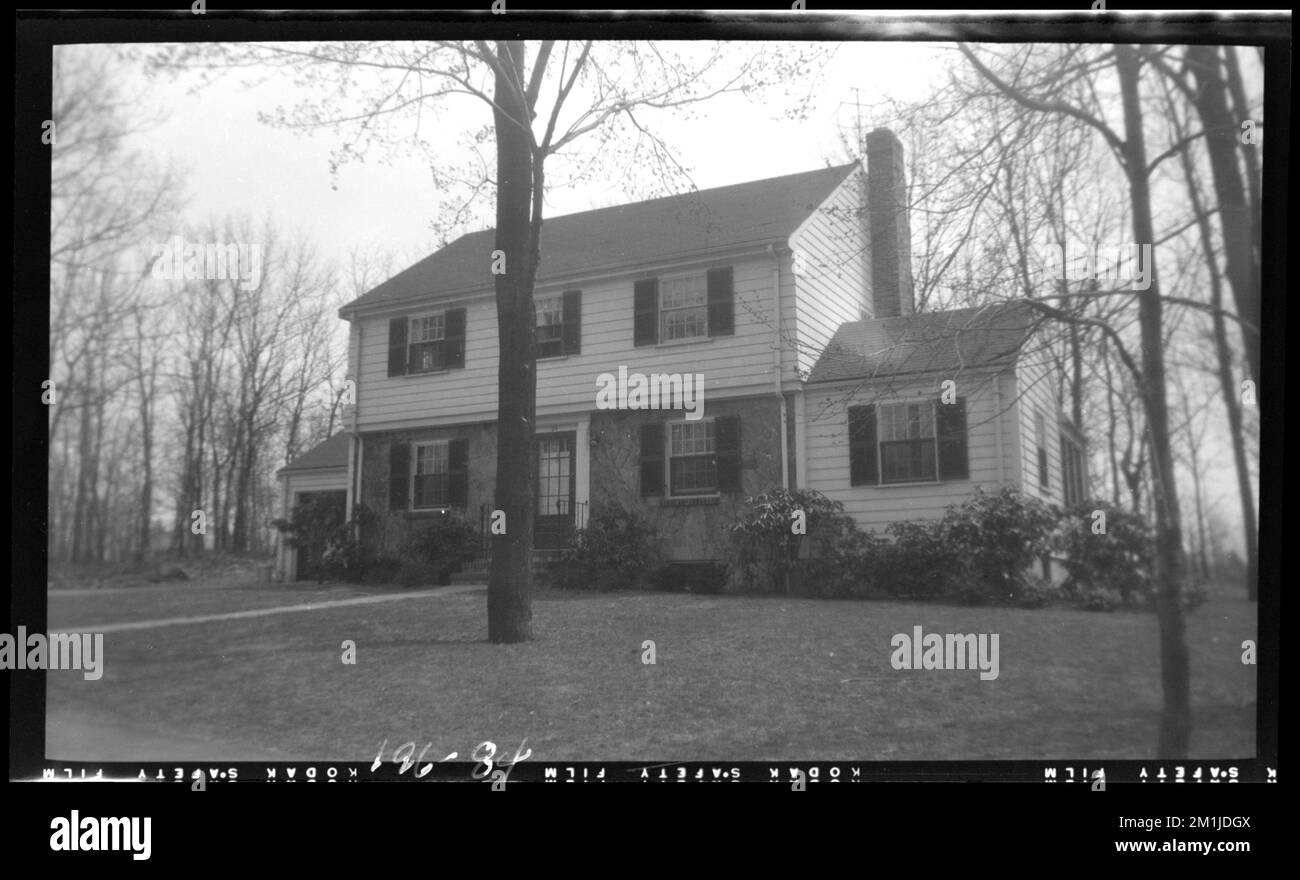 84 Lindbergh Ave , Houses. Needham Building Collection Stock Photo Alamy