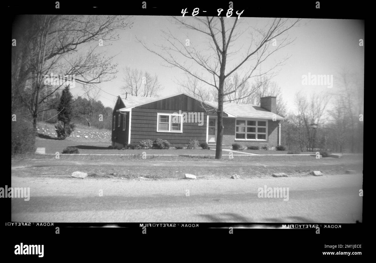 984 Central Ave , Houses. Needham Building Collection Stock Photo Alamy