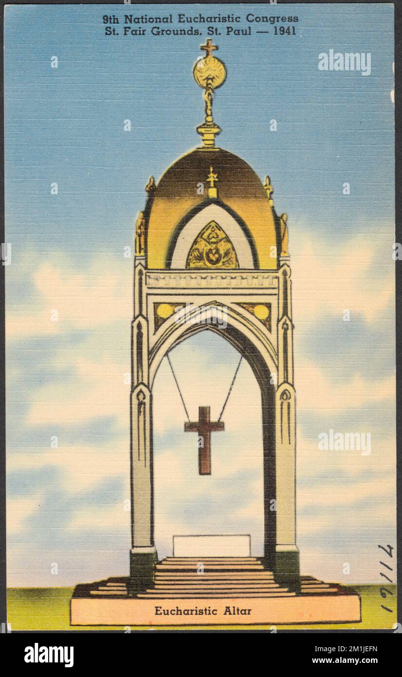 9th National Eucharistic Congress, St. Fair Grounds, St. Paul - 1941 ...