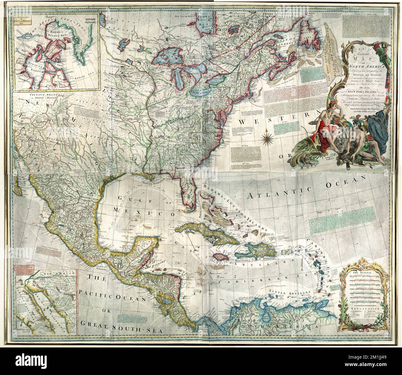 An accurate map of North America : describing and distinguishing the 
