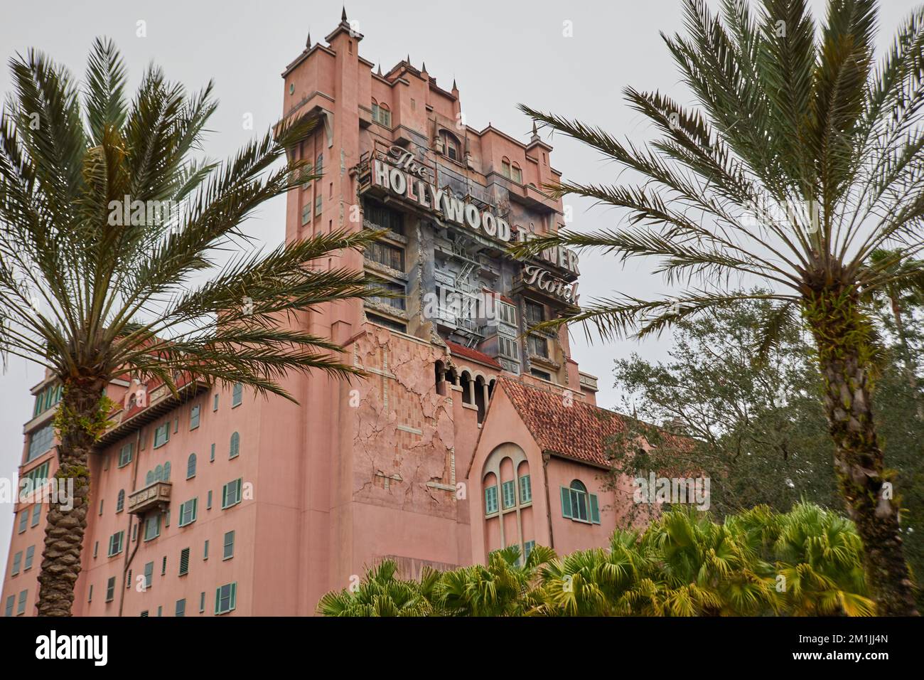 Dec 11, 2022. Orlando, FL, USA. Disney's Hollywood Studios walk in. Disney's Hollywood Studios is a theme park at the Walt Disney World Resort Stock Photo