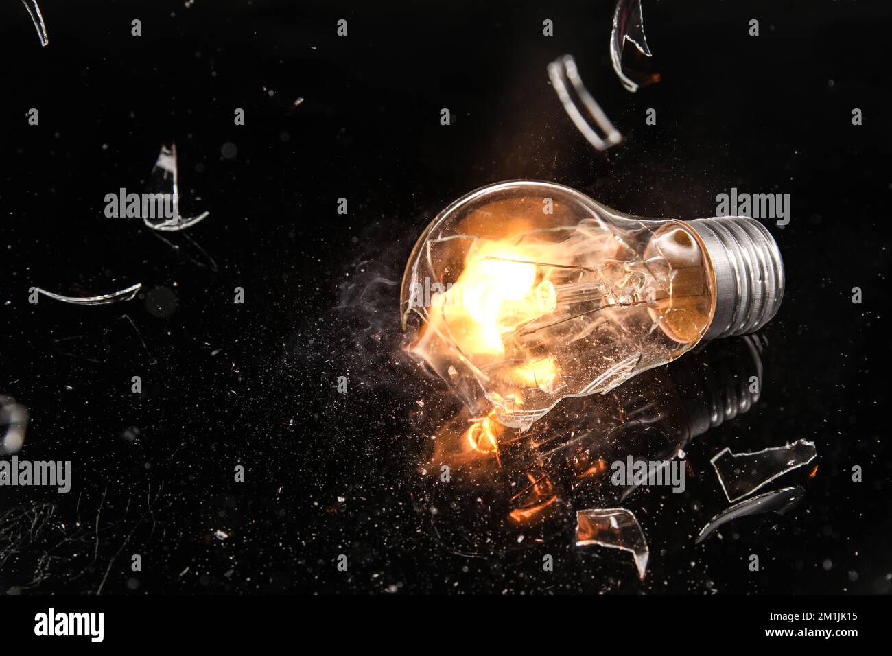 Incandescent light bulb smoke hi-res stock photography and images - Alamy