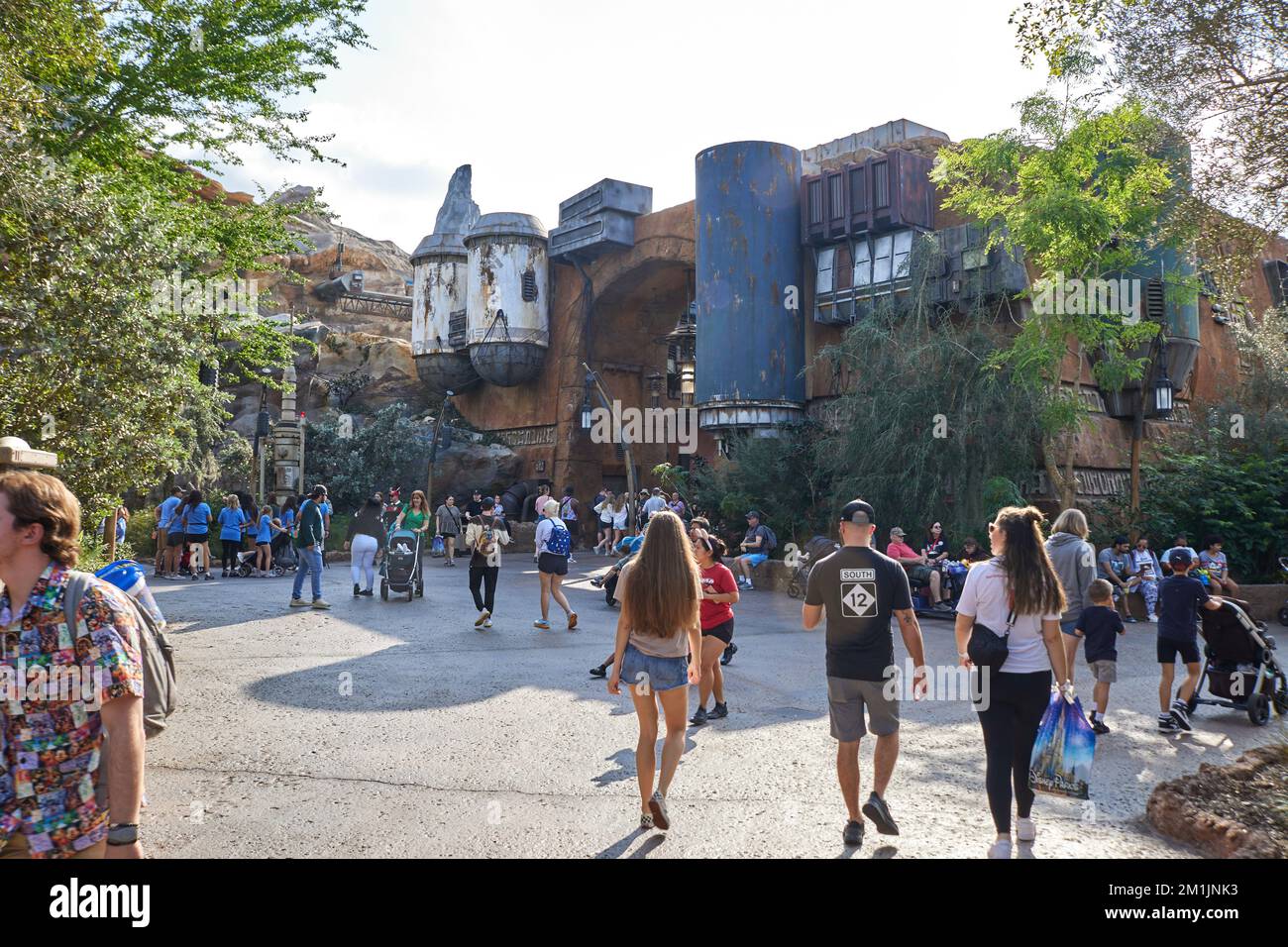 Dec 11, 2022. Orlando, FL, USA. Disney's Hollywood Studios walk in. Disney's Hollywood Studios is a theme park at the Walt Disney World Resort Stock Photo