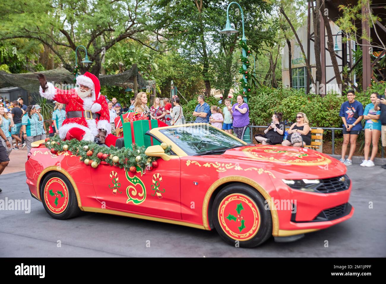 Dec 11, 2022. Orlando, FL, USA. Disney's Hollywood Studios walk in. Disney's Hollywood Studios is a theme park at the Walt Disney World Resort Stock Photo