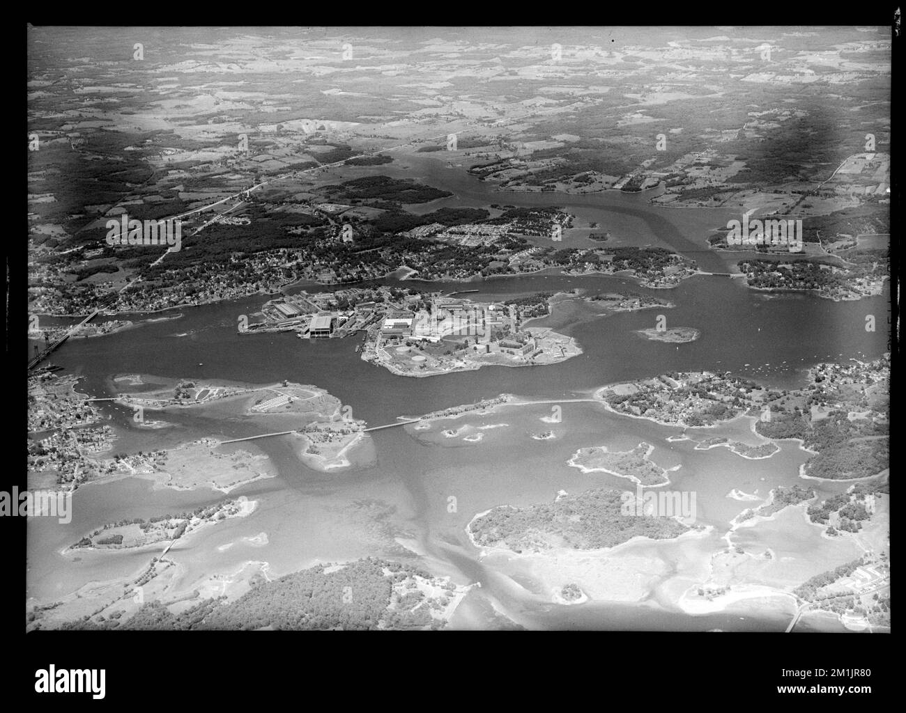 Aerial view of Navy Yard , Naval yards & naval stations, Navy Yard. Photographs of the First ...