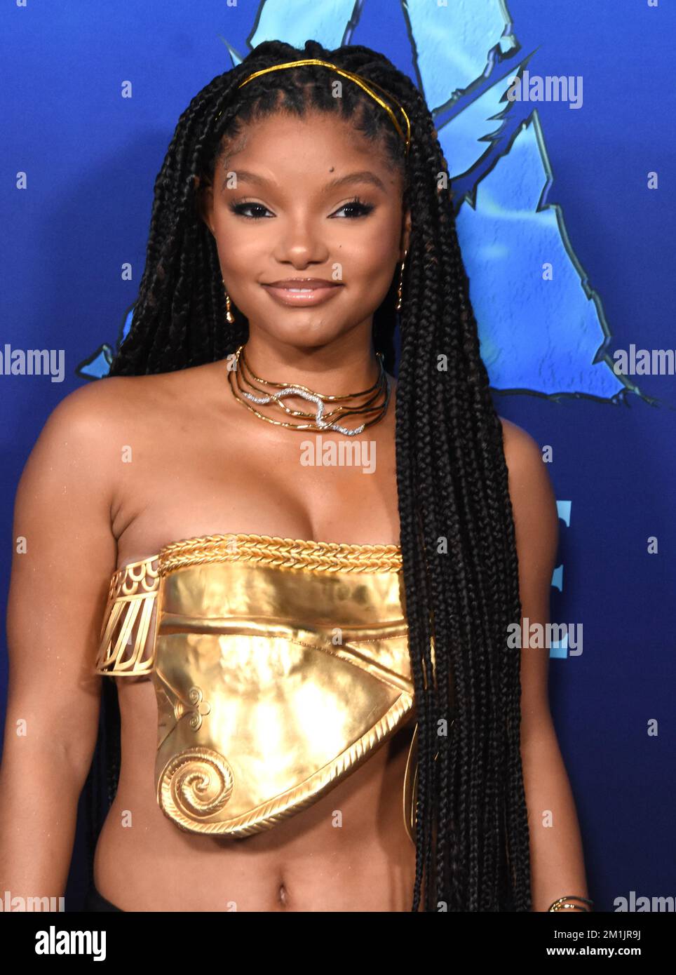 Hollywood, California, USA 12th December 2022 Actress Halle Bailey attends  20th Century Studio's 'Avatar 2: The Way of Water' U.S. Premiere at Dolby  Theatre on December 12, 2022 in Hollywood, California, USA.
