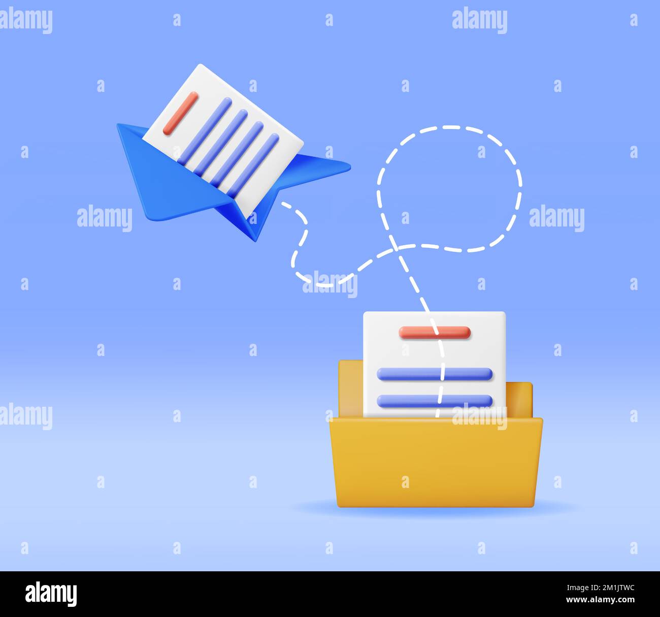 Organise papers Stock Vector Images - Alamy
