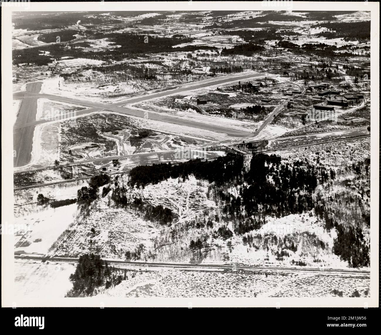 Airport at Lewiston, ME , Airports. Photographs of the First Naval District Stock Photo Alamy