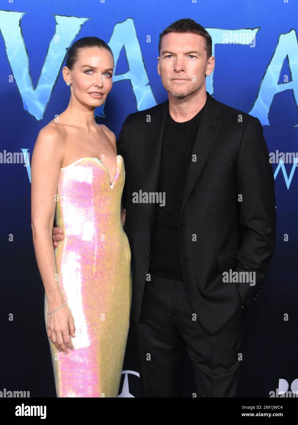 Hollywood, California, USA 12th December 2022 Actor Sam Worthington and