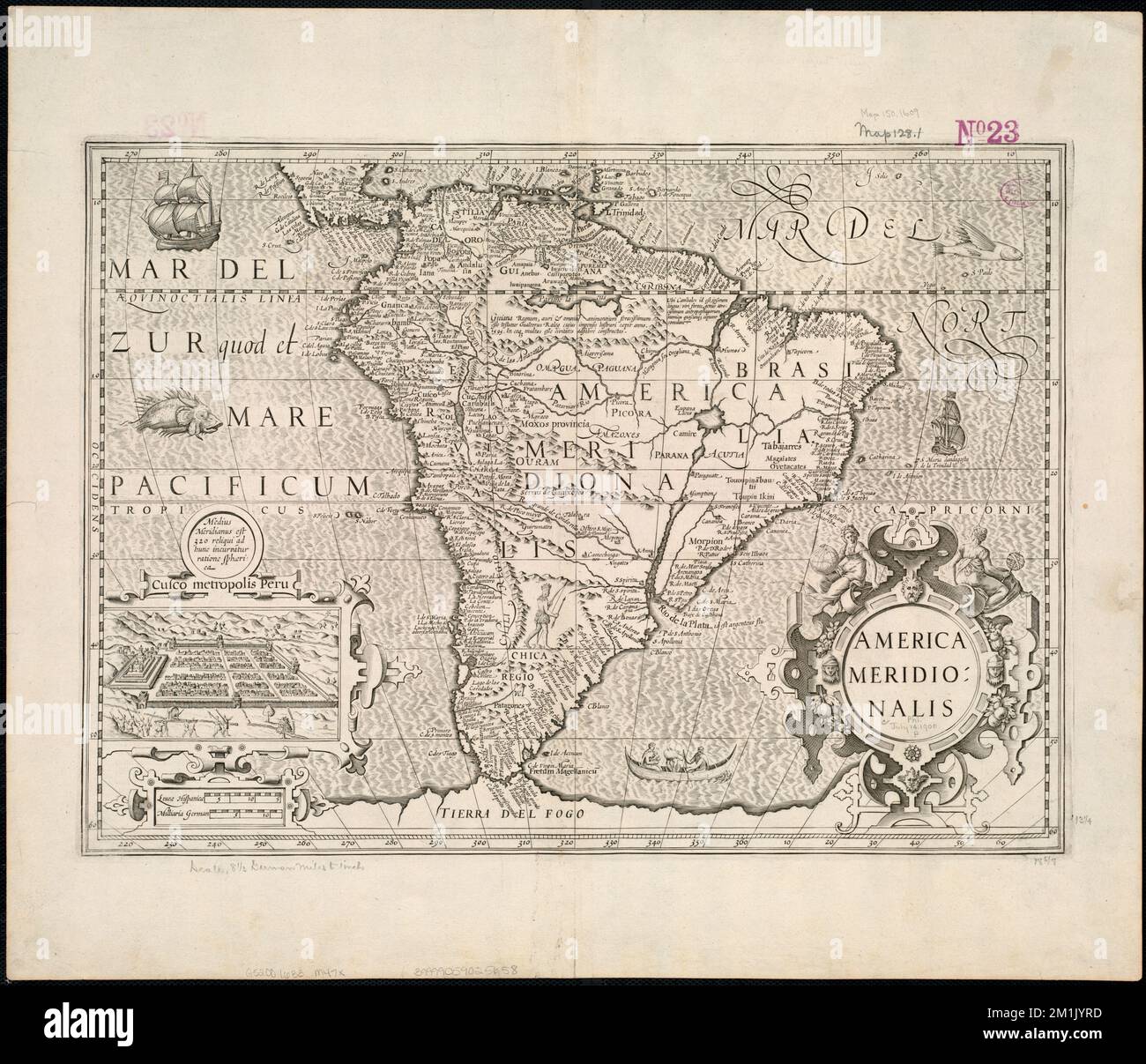 America meridionalis South America - America Meridionalis South America Maps Early Works To 1800 Norman B Leventhal Map Center Collection 2M1JYRD 
