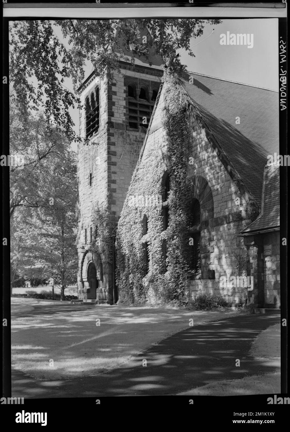 Andover, Christ Church , Architecture, Churches. Samuel Chamberlain