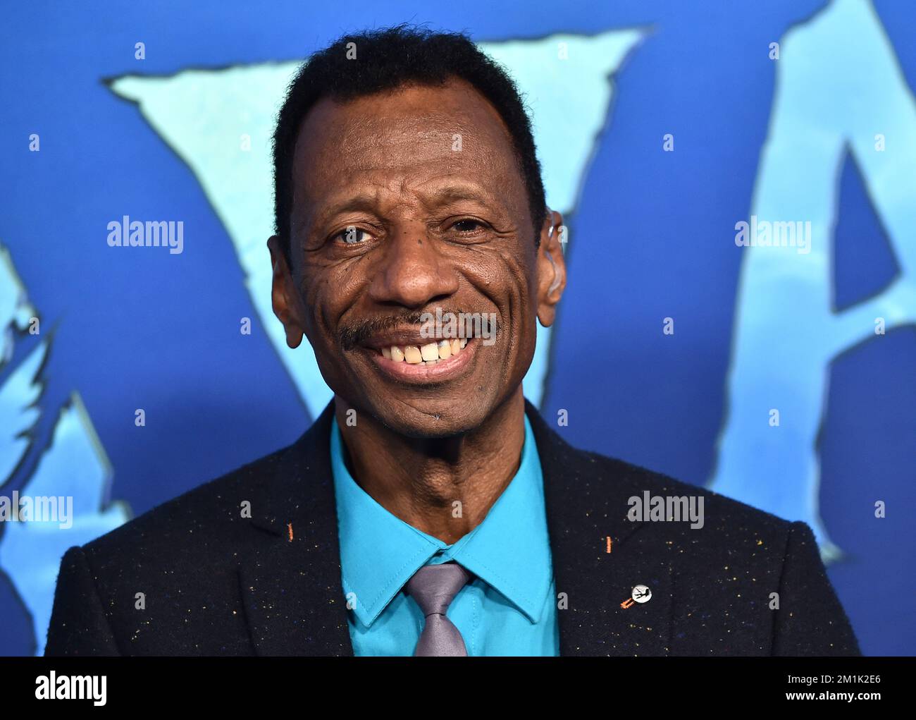 Hollywood, CA on December 12, 2022. CJ Jones arriving to the U.S. premiere of 20th Century Studios’ “Avatar: The Way of Water”   held at the Dolby Theatre in Hollywood, CA on December 12, 2022. © Lisa OConnor / AFF-USA.com Stock Photo