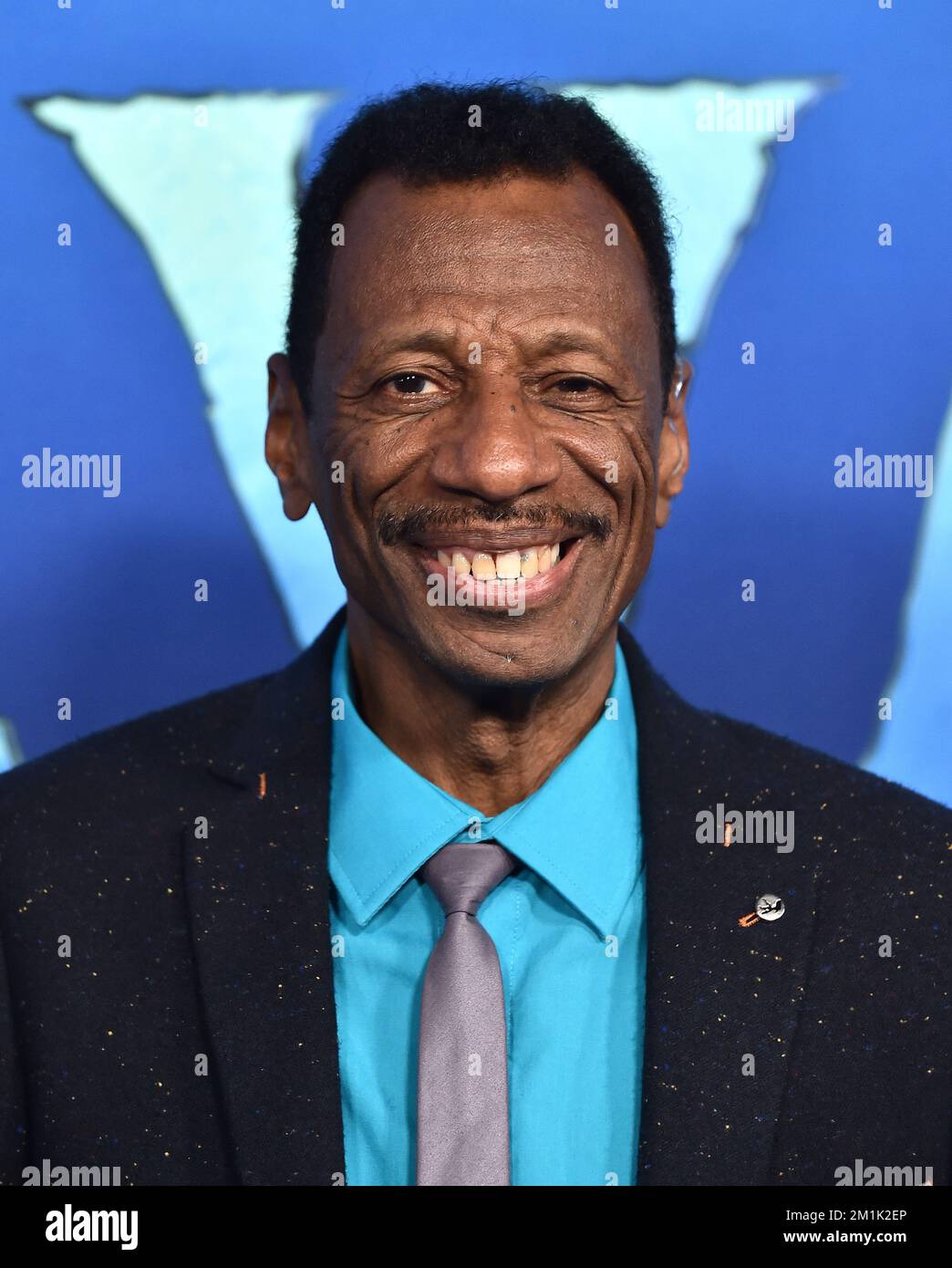 Hollywood, CA on December 12, 2022. CJ Jones arriving to the U.S. premiere of 20th Century Studios’ “Avatar: The Way of Water”   held at the Dolby Theatre in Hollywood, CA on December 12, 2022. © Lisa OConnor / AFF-USA.com Stock Photo