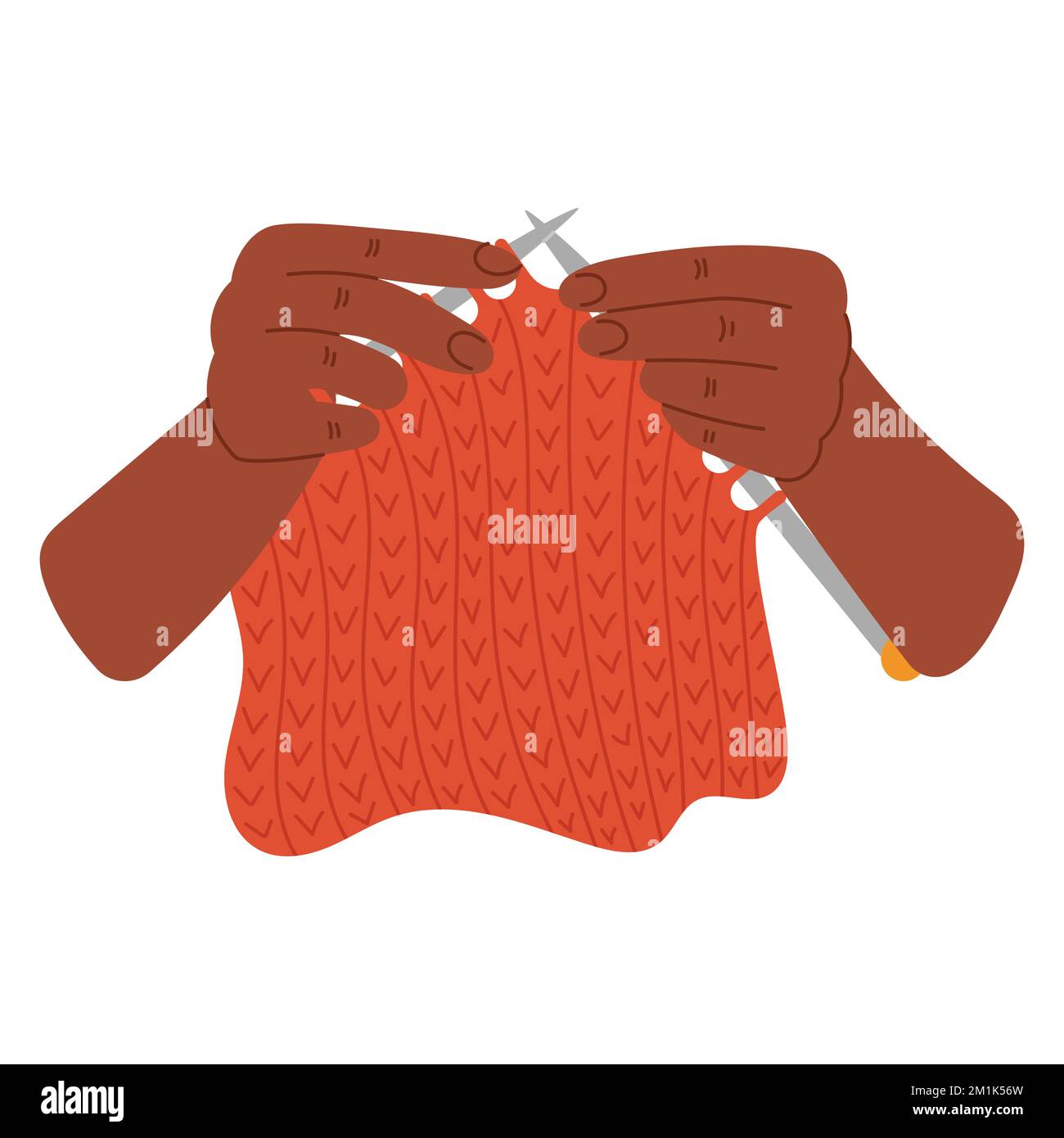 Basket of yarns Stock Vector Images Alamy