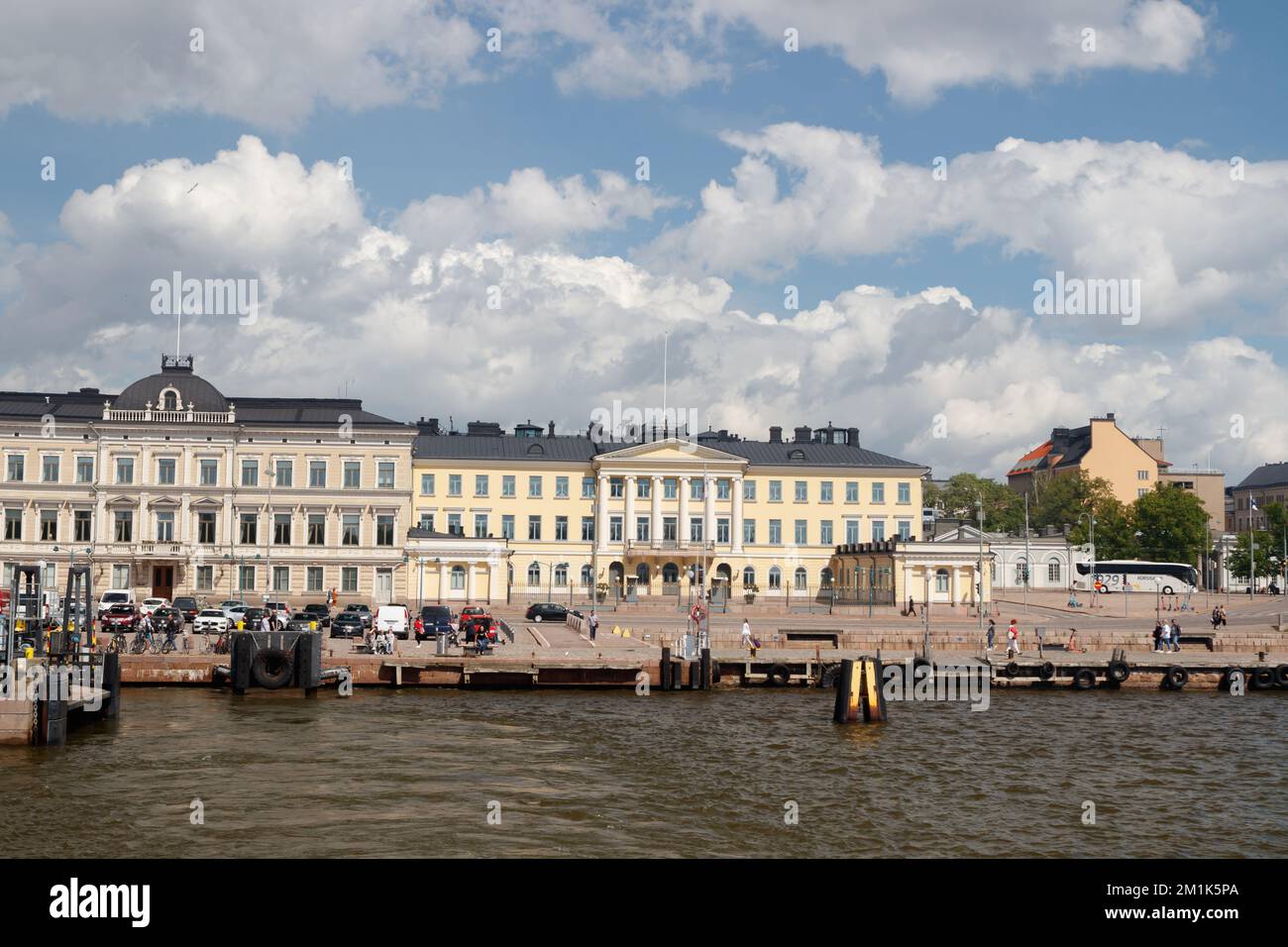 Helsinki, Finland - 12 June 2022: Building of Presidential Palace. Stock Photo