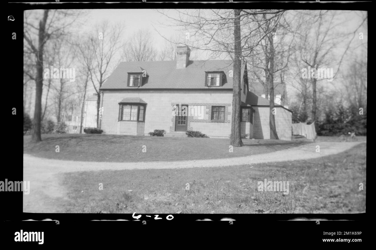 Appleton Road #20 , Houses. Needham Building Collection Stock Photo - Alamy