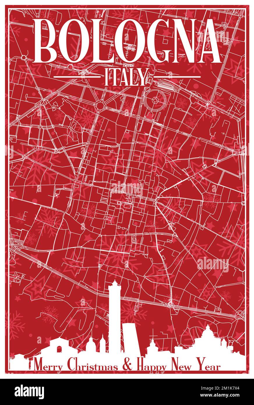 Old postcard bologna Stock Vector Images Alamy