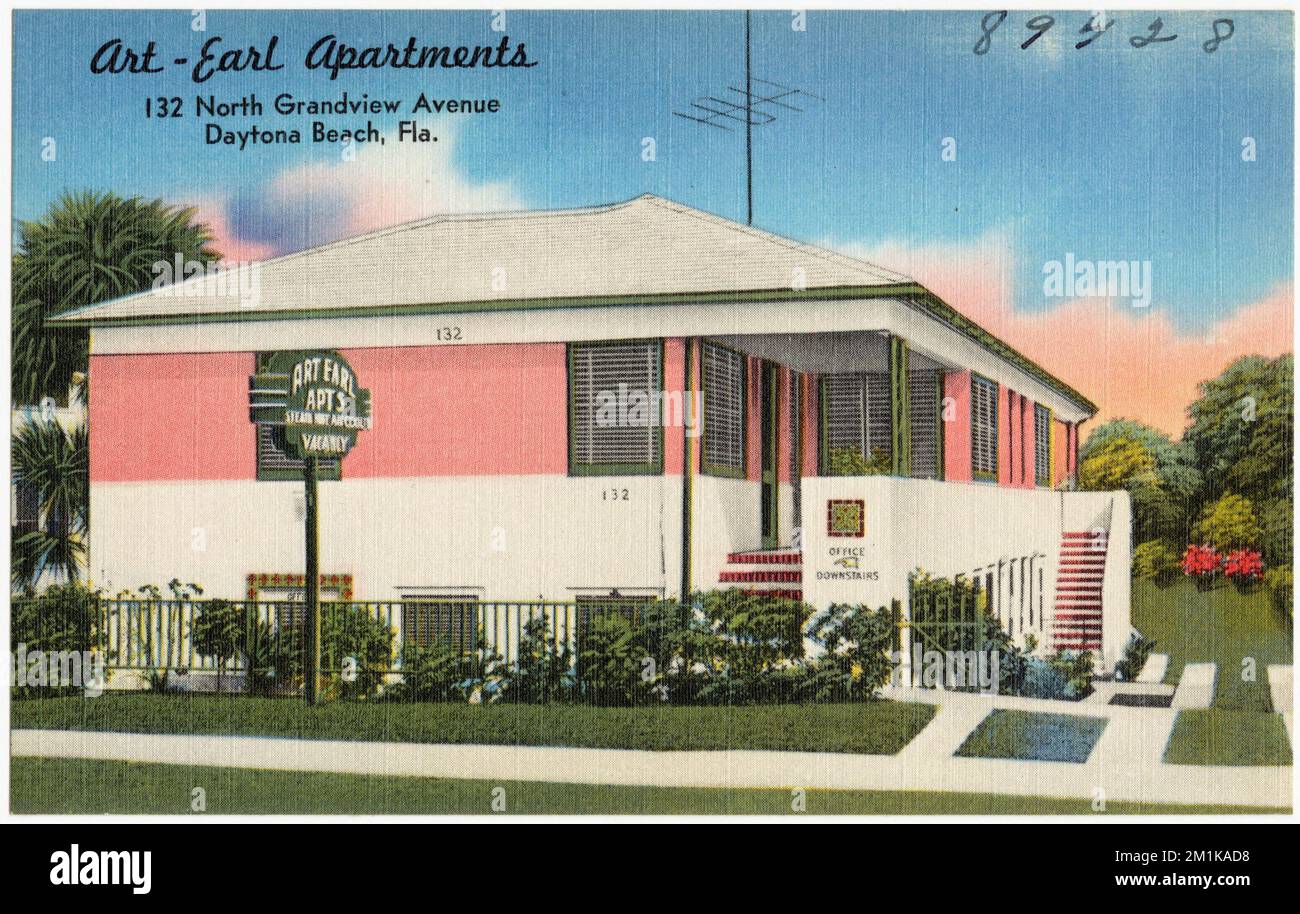 ArtEarl Apartments, 132 North Grandview Avenue, Daytona Beach, Florida