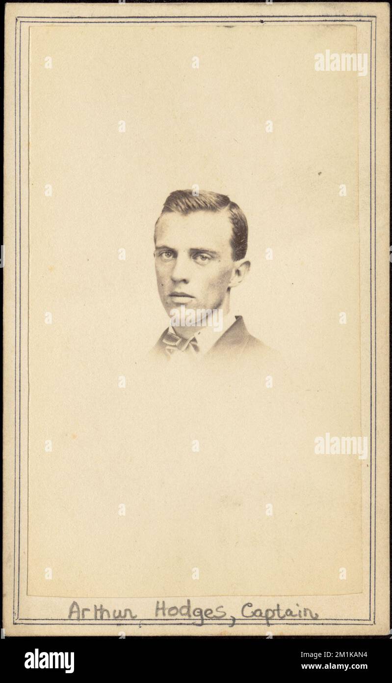 Arthur Hodges, captain , Military officers, Carte de Visite Collection