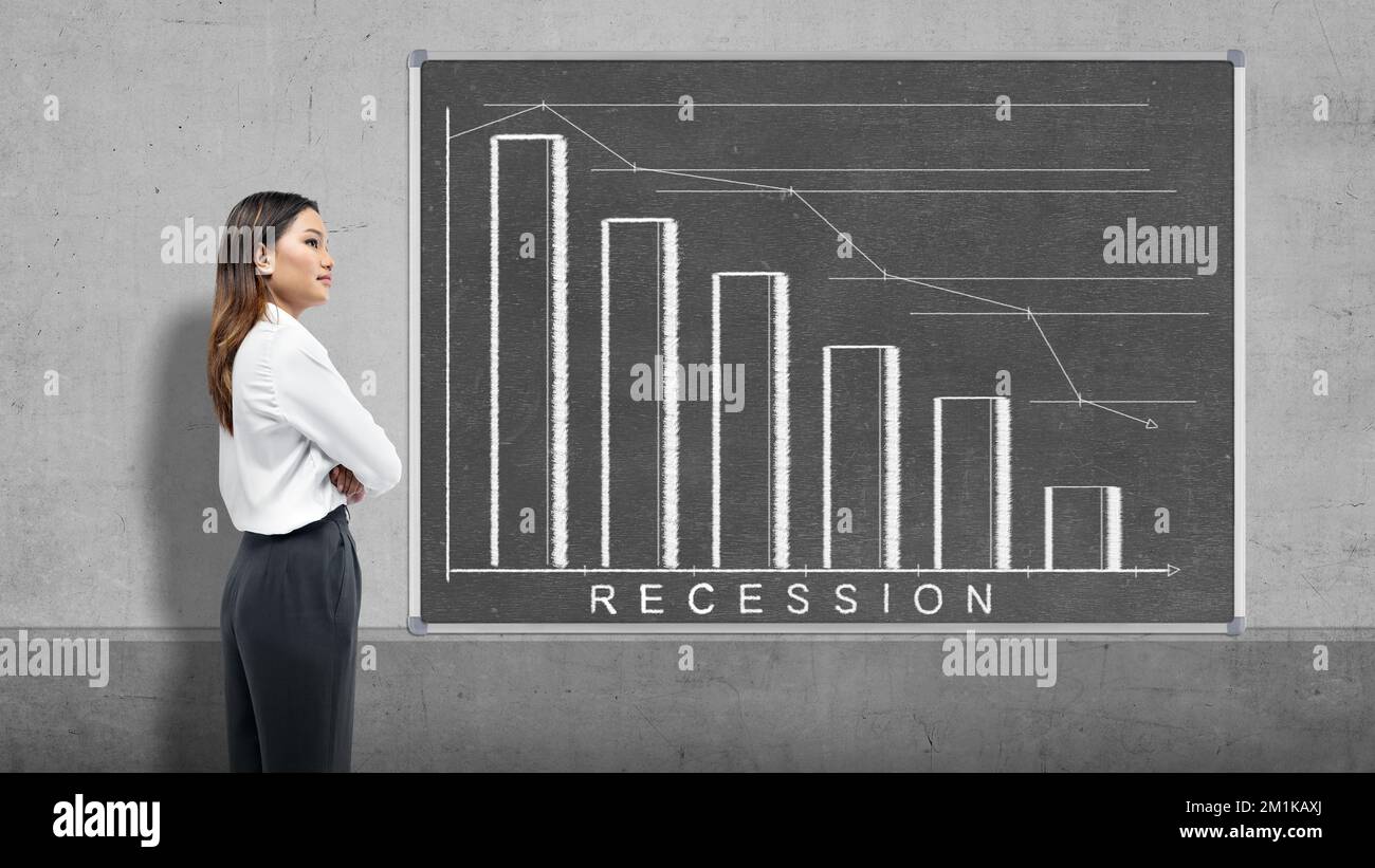 Red graph blackboard hi-res stock photography and images - Alamy