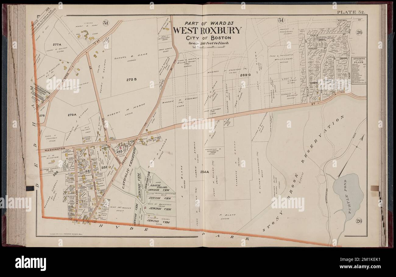 Map of dorchester massachusetts hires stock photography and images Alamy