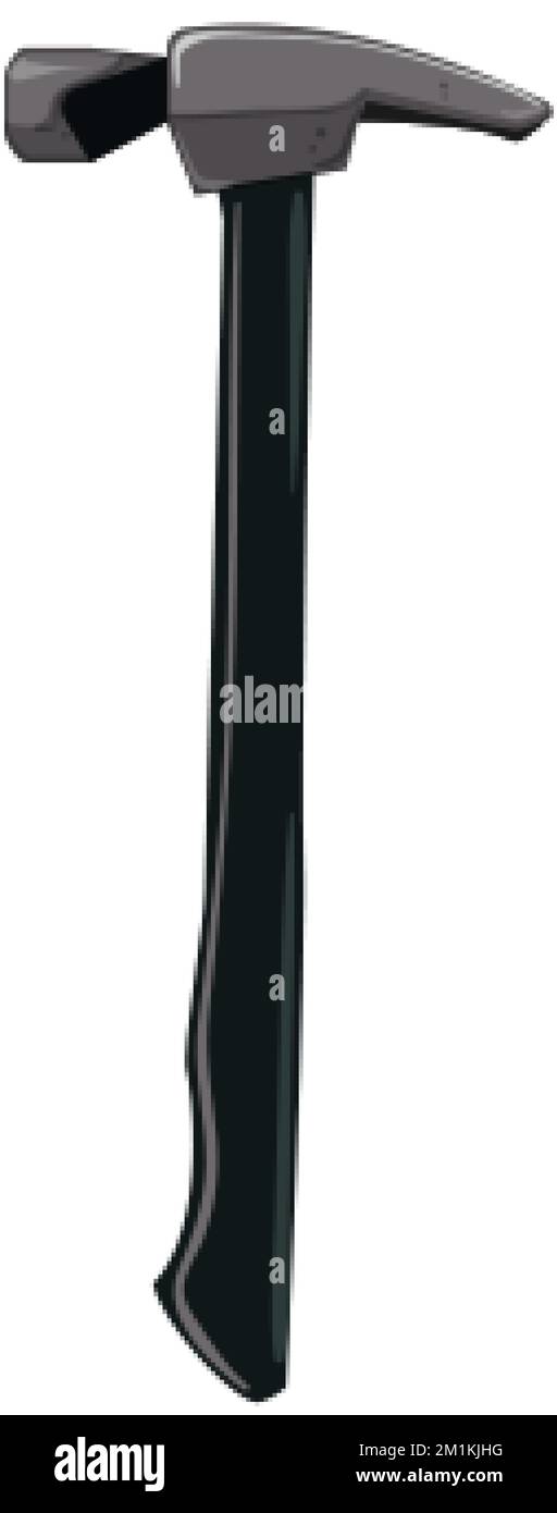 wood hammer tool cartoon vector illustration Stock Vector Image & Art Alamy