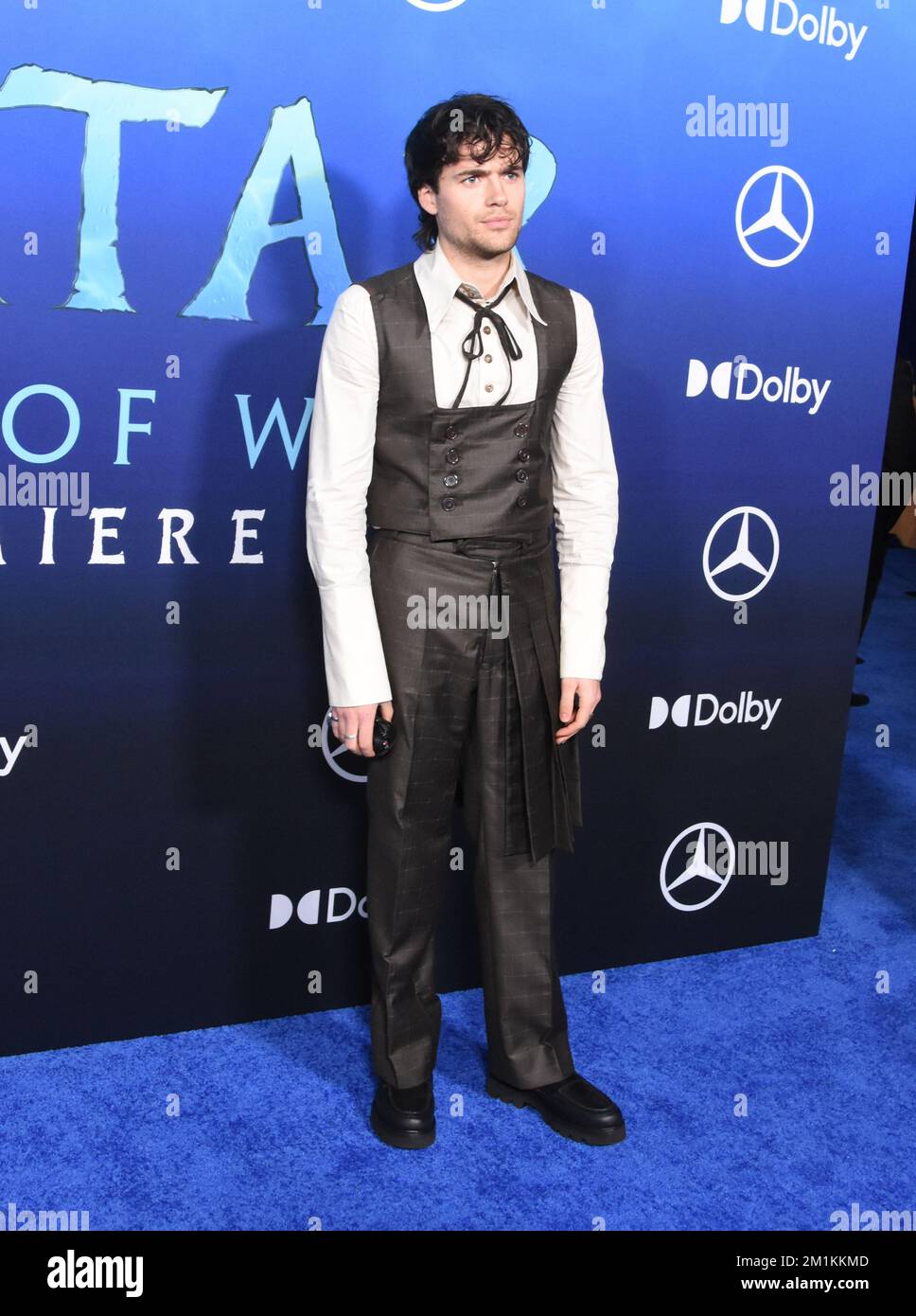 Hollywood, California, USA 12th December 2022 Actor Jamie Flatters attends 20th Century Studio's Hollywood, California, USA 12th December 2022 Actor Jamie Flatters attends 20th Century Studio's