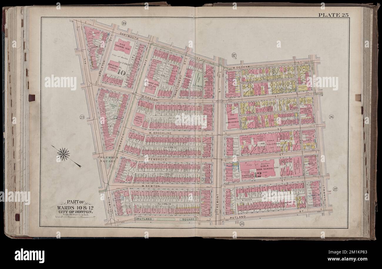 Atlas of the city of Boston, Boston proper and Back Bay : from actual ...