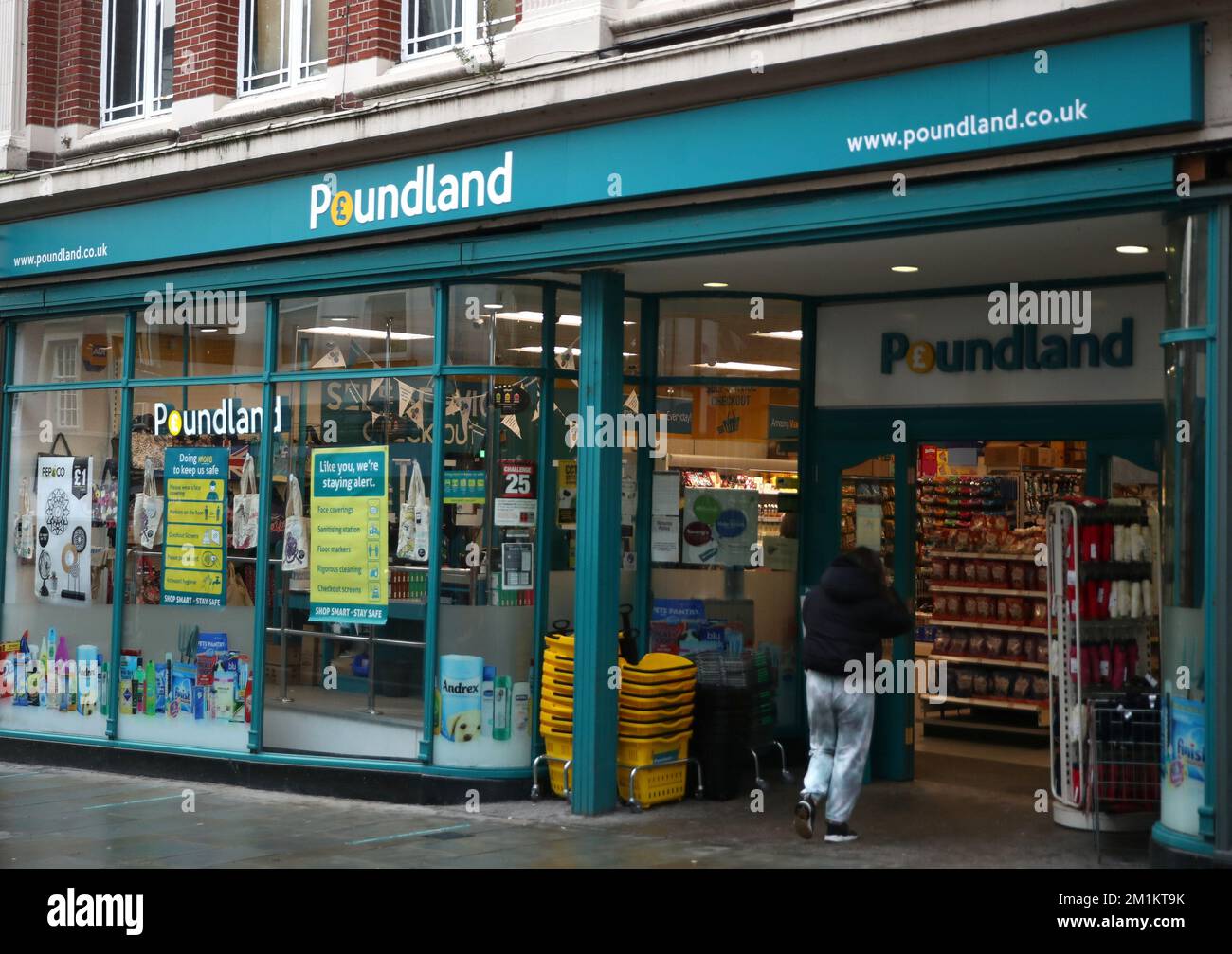 File photo dated 08/01/21 of a Poundland store in Lincoln city centre