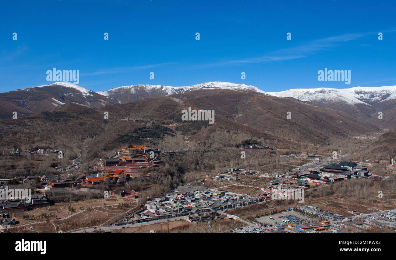 Wutaishan in Shanxi Province, China Stock Photo