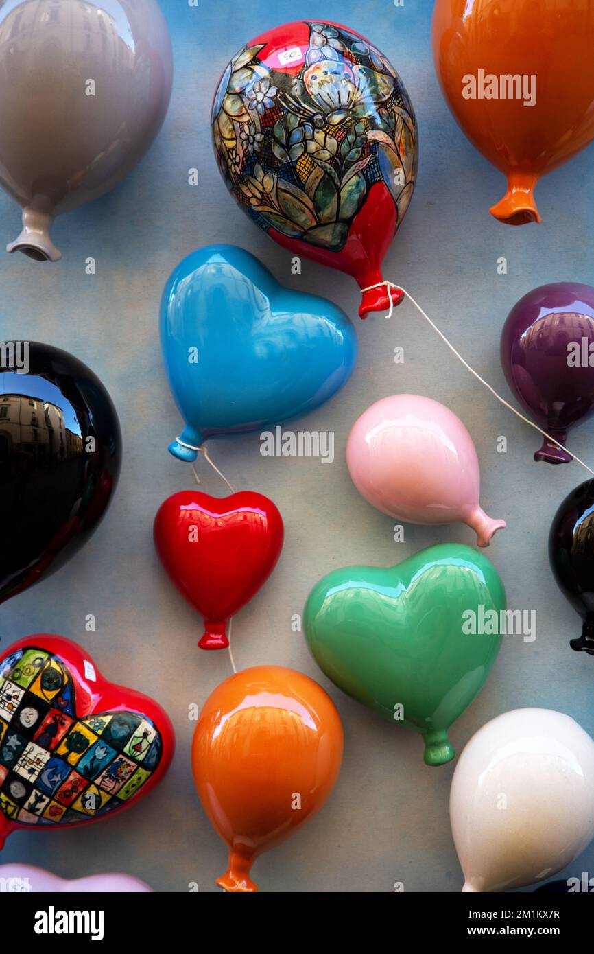 heart shaped balloons background texture Stock Photo - Alamy