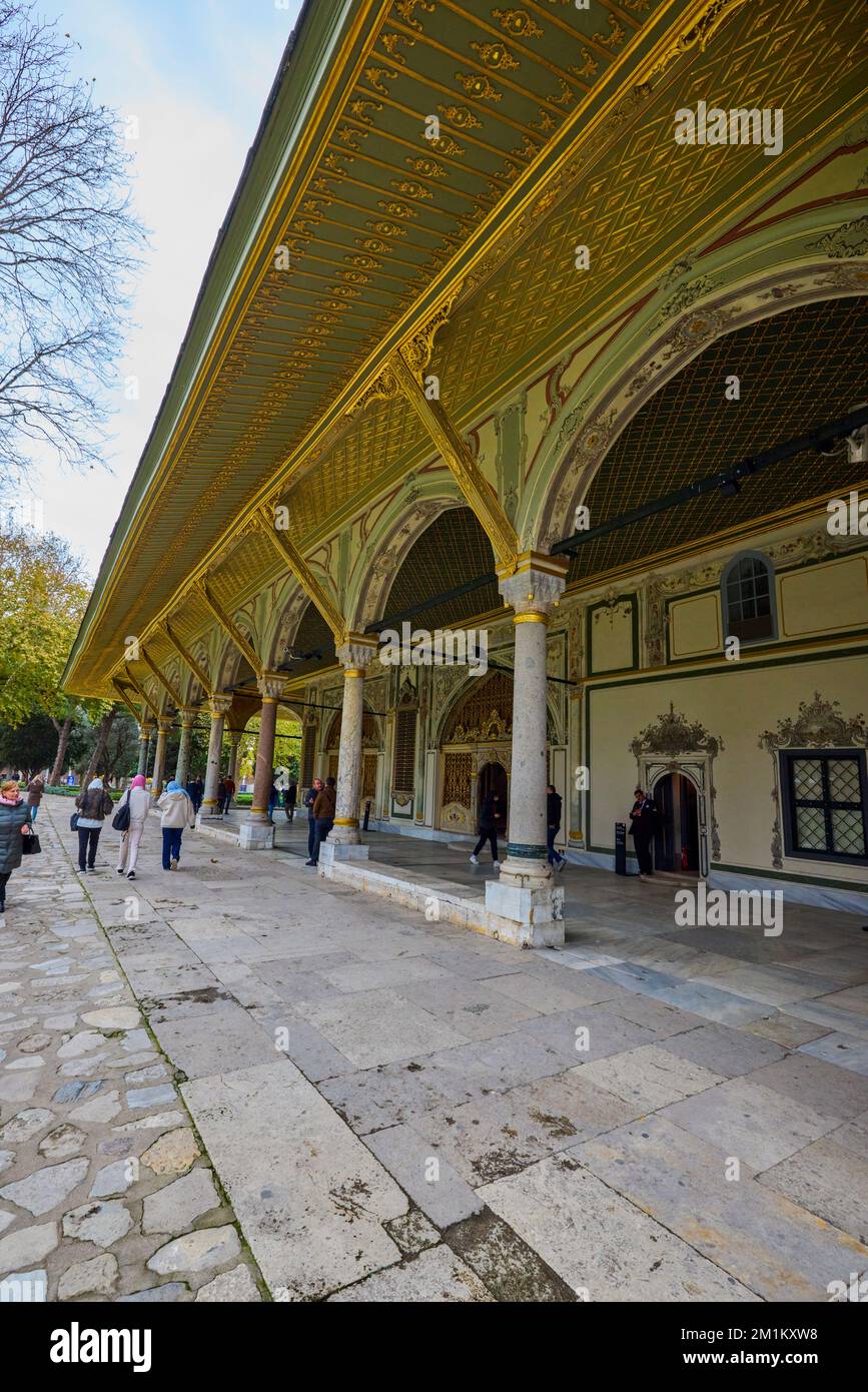 Istanbul, Turkey, November 28 2022. Topkapi Palace & Harem, images from ...